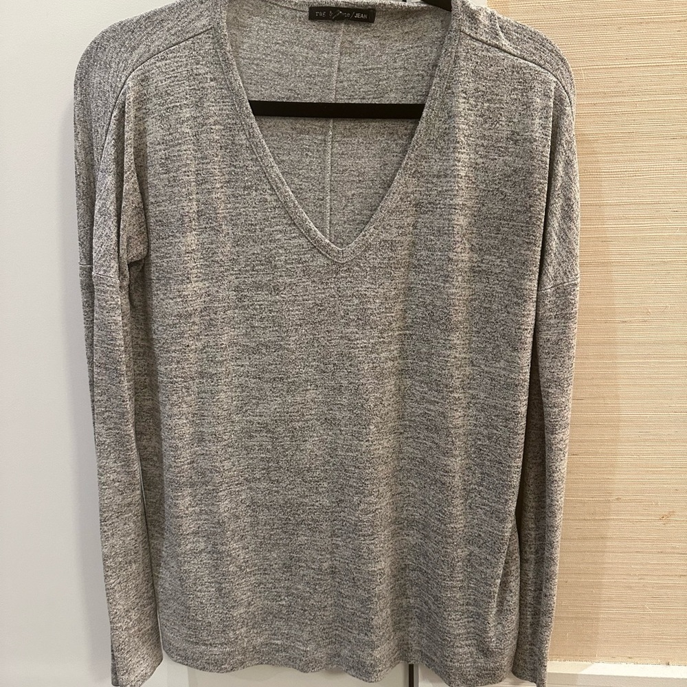 Rag & Bone Grey Long Sleeve Shirt
